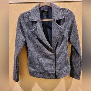 Banana Republic knit moto jacket